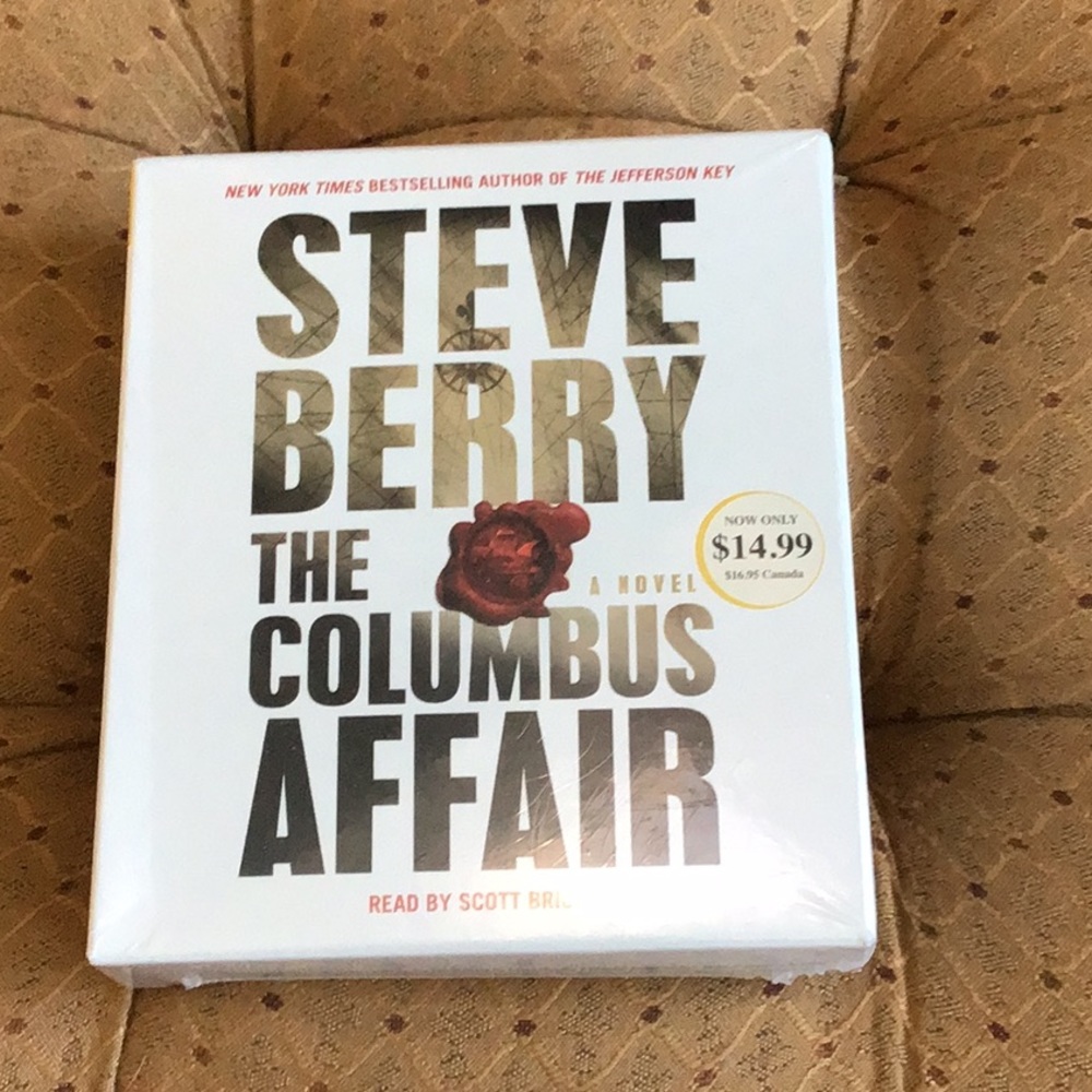 The Columbus Affair, by Steve Berry. Audio Book